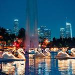 Echo Park Swan Pedal Boats