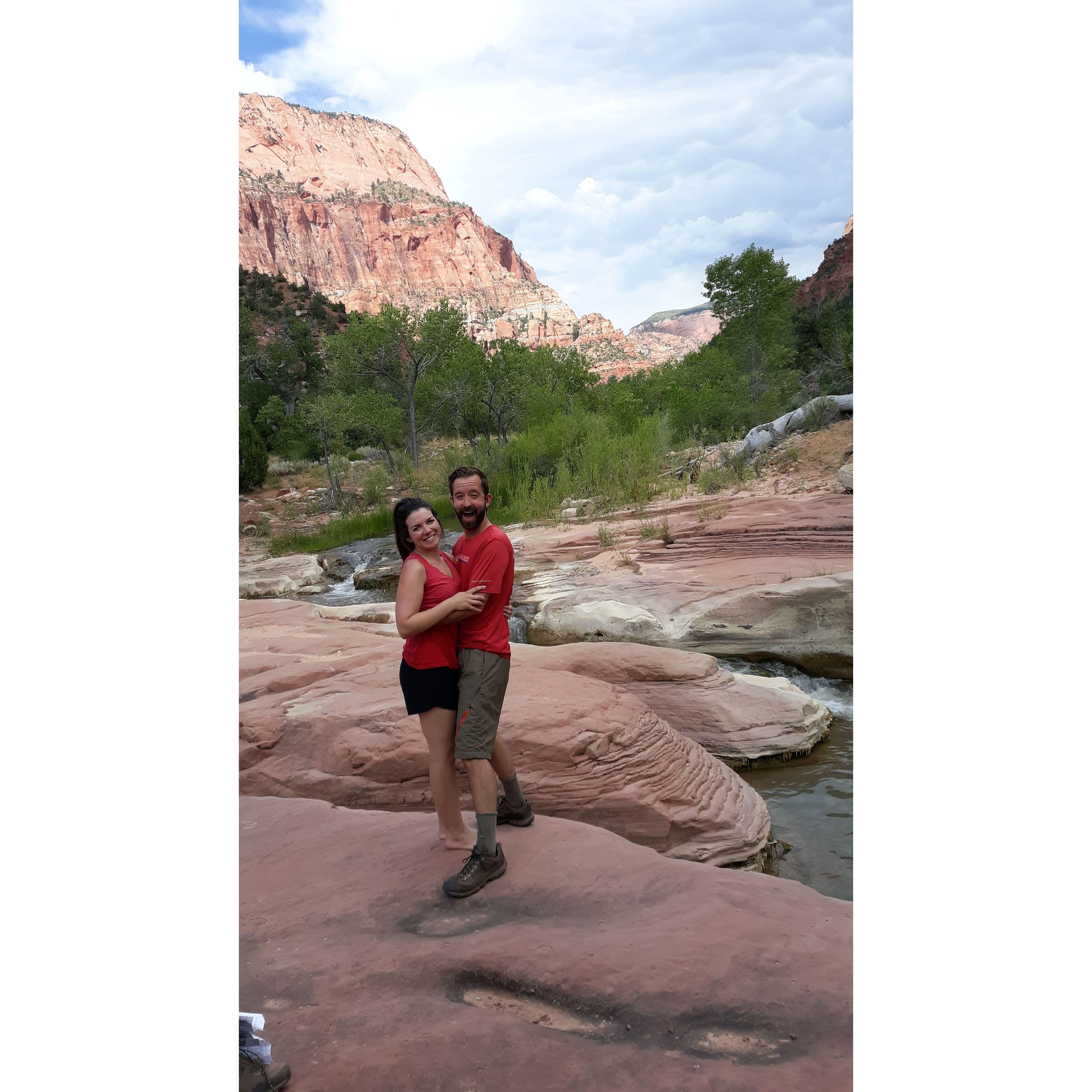 Camping trip in Zion National Park (July 2019)