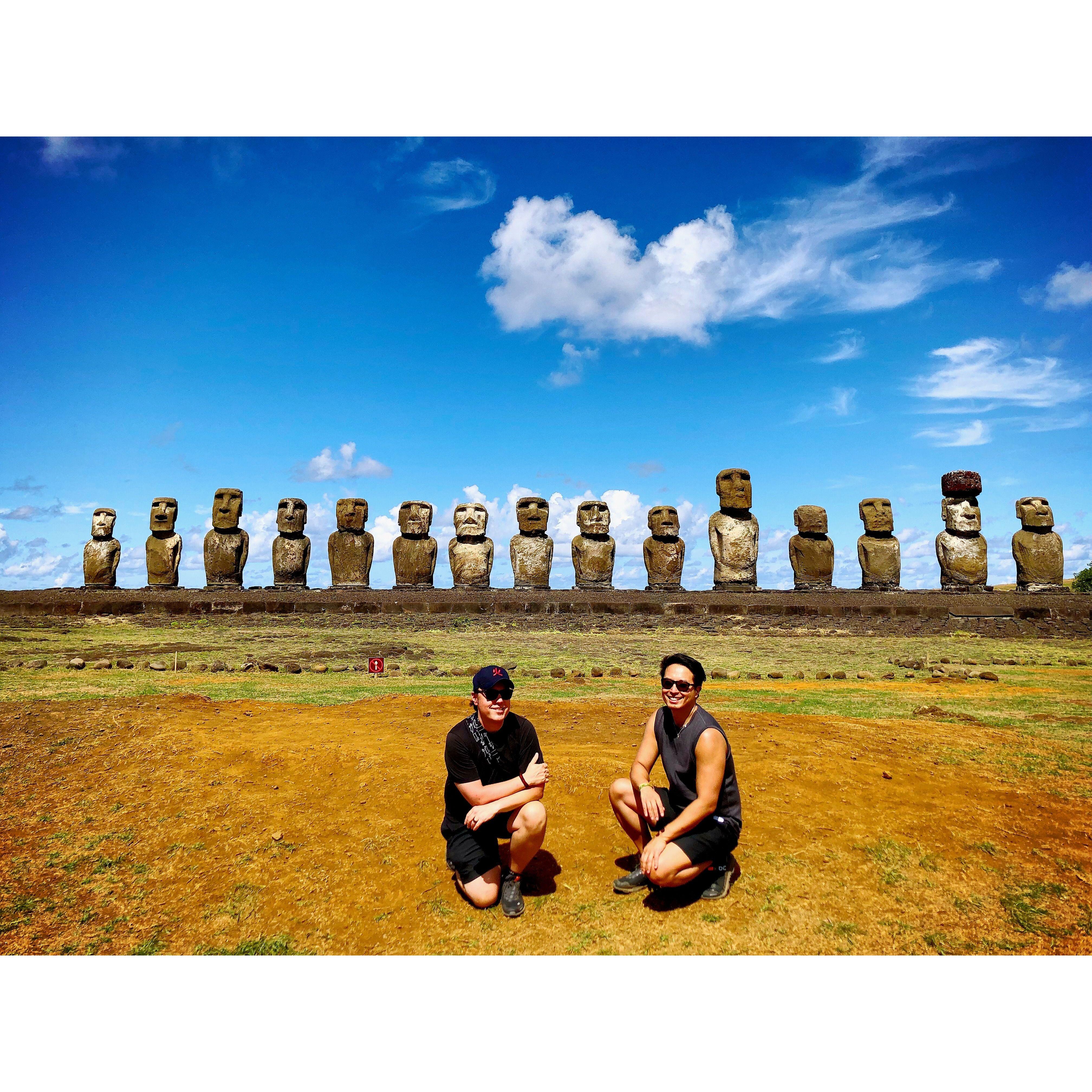 Easter Island, Chile (2018) #StevenAndDeanTripAroundTheWorld