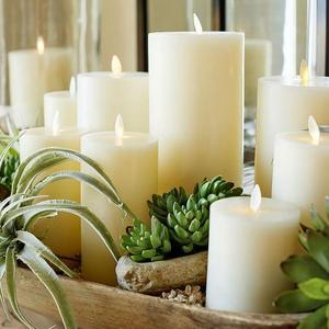 Premium Flicker Flameless Wax Candles