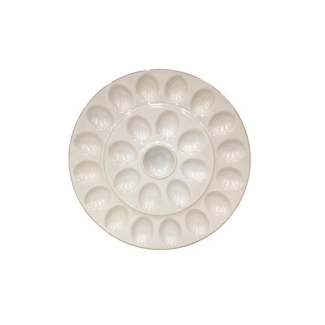 Casafina Cook & Host Cream Egg Platter