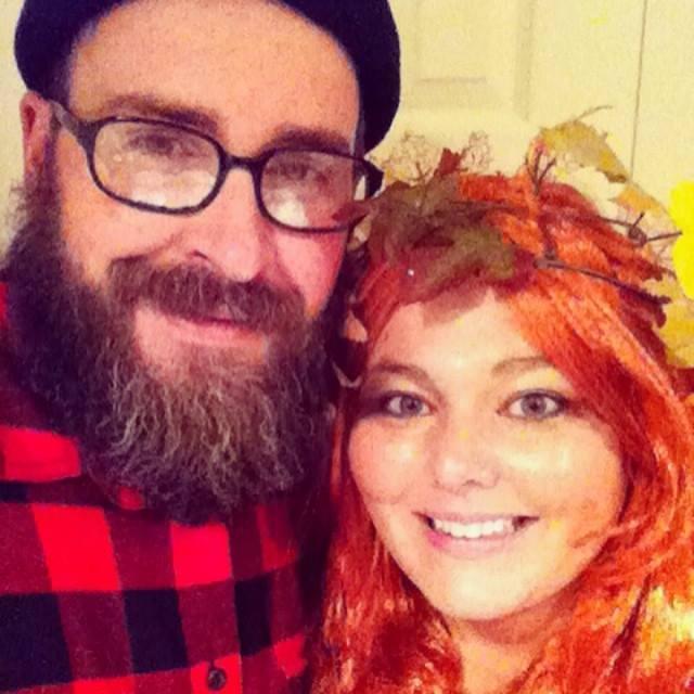 A lumberjack and a tree