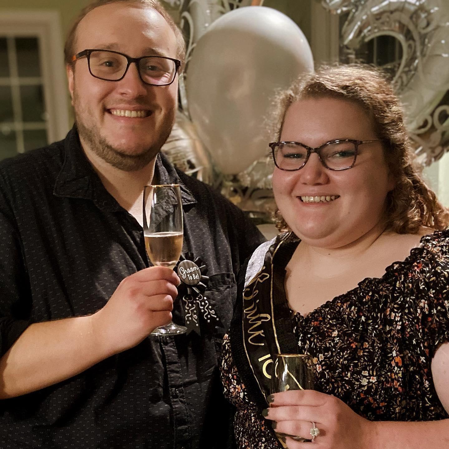 The day we got engaged! | October 2021