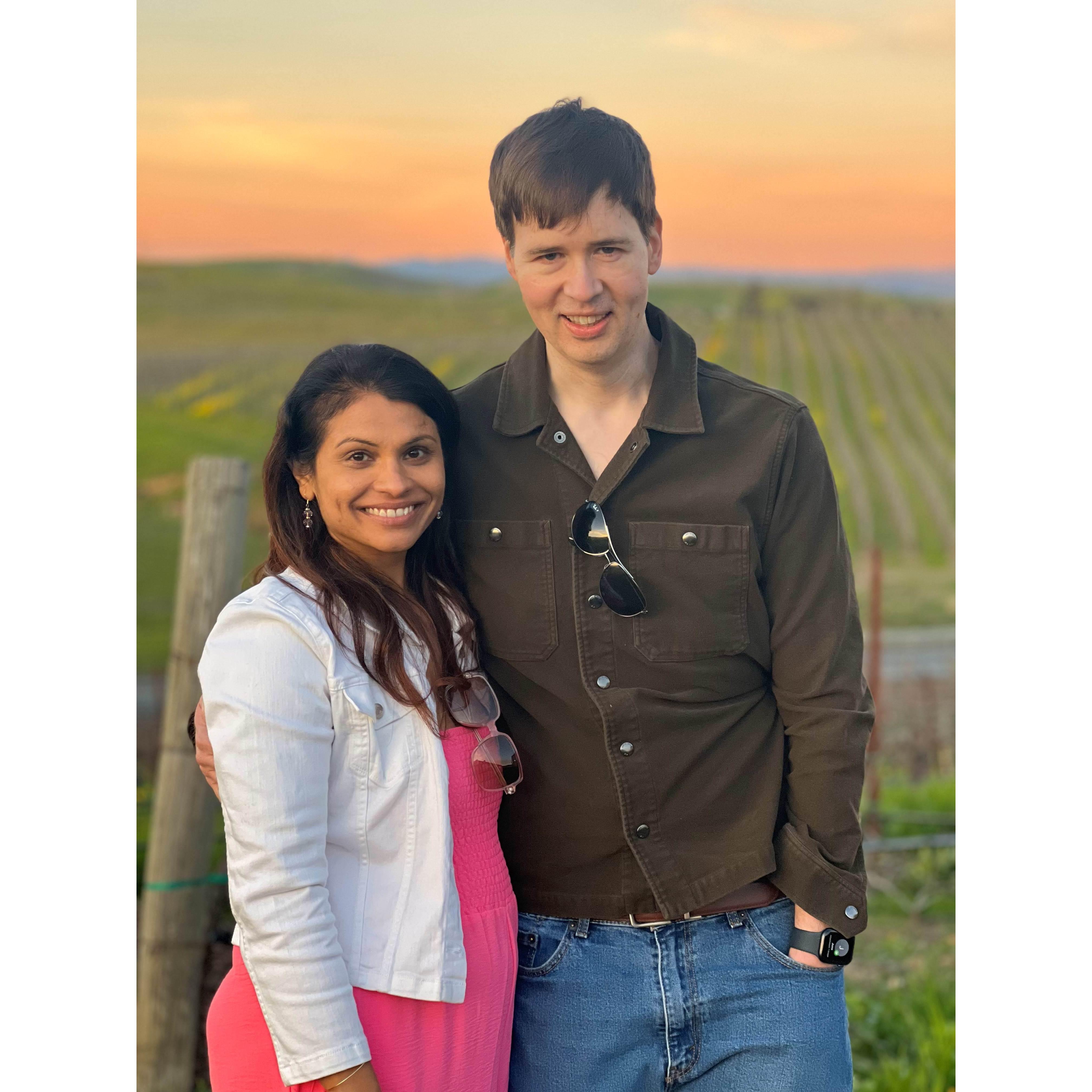 We soaked in Napa Valley!!