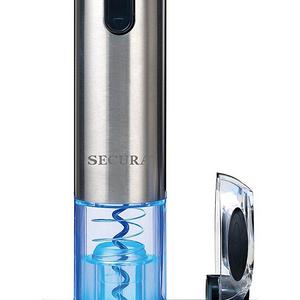 Secura SWO-3N Electrical Wine Bottle Opener, Stainless Steel