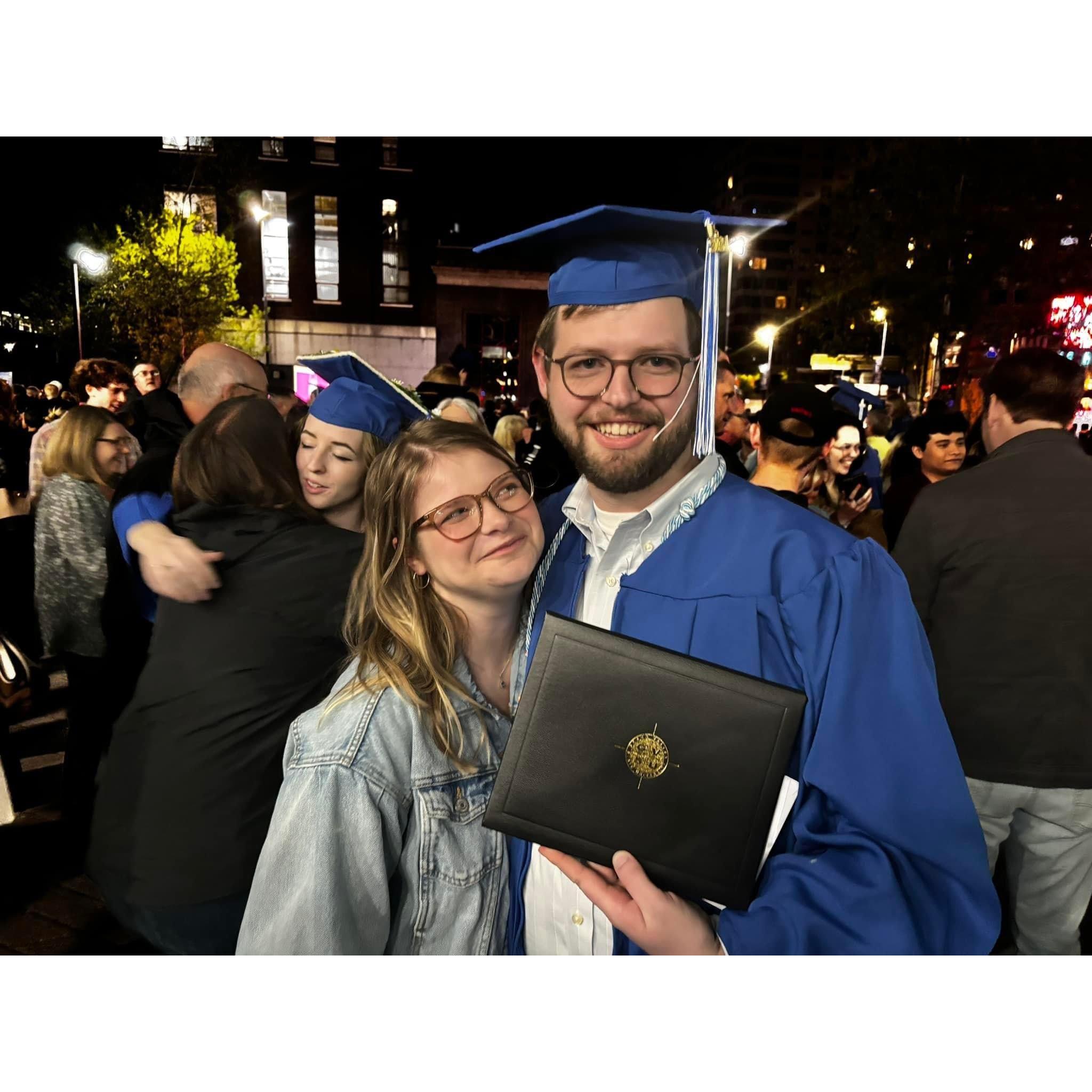 Ryan's Graduation from GVSU