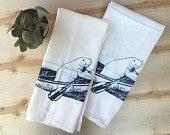 Set of 2 Kitchen Towels - MANATEE Flour...