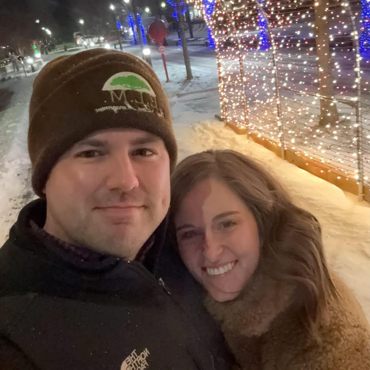 First Date. It was -5 degrees...
