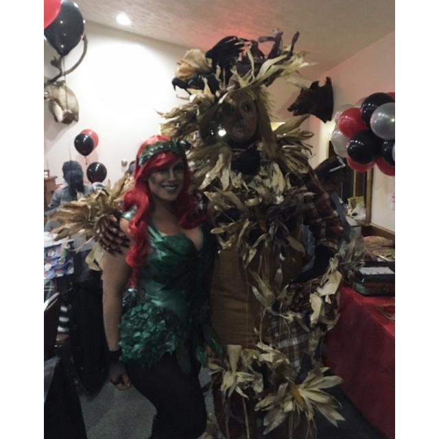 Poison Ivy and Scarecrow