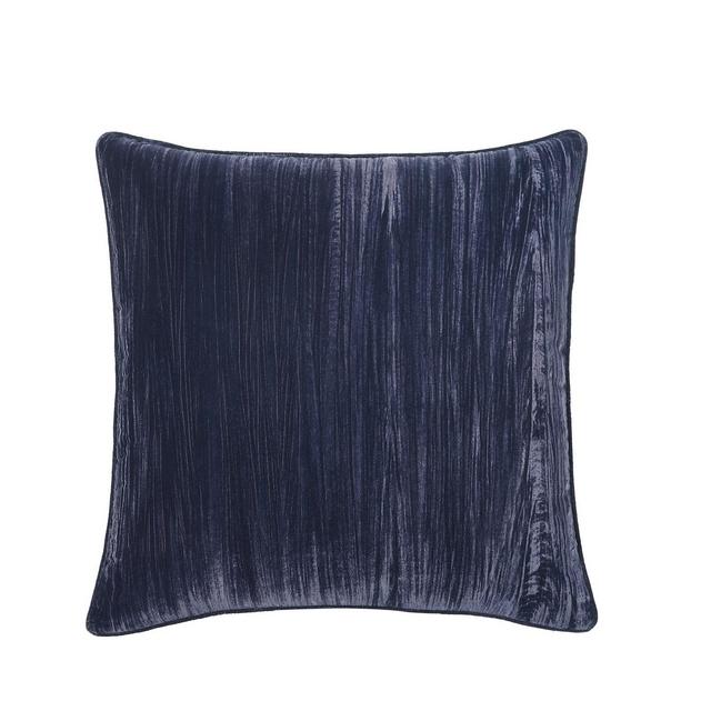 Tracy Porter® Crinkle Velvet European Throw Pillow in Indigo