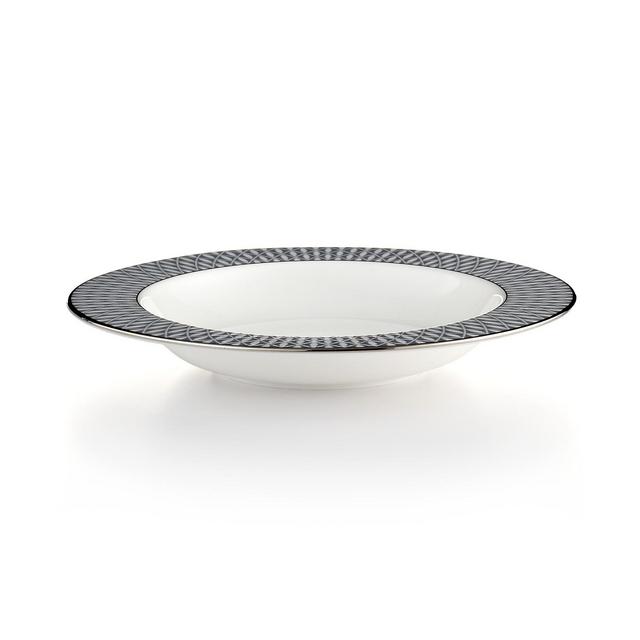 kate spade new york Mercer Drive Platinum Rim Soup Bowl