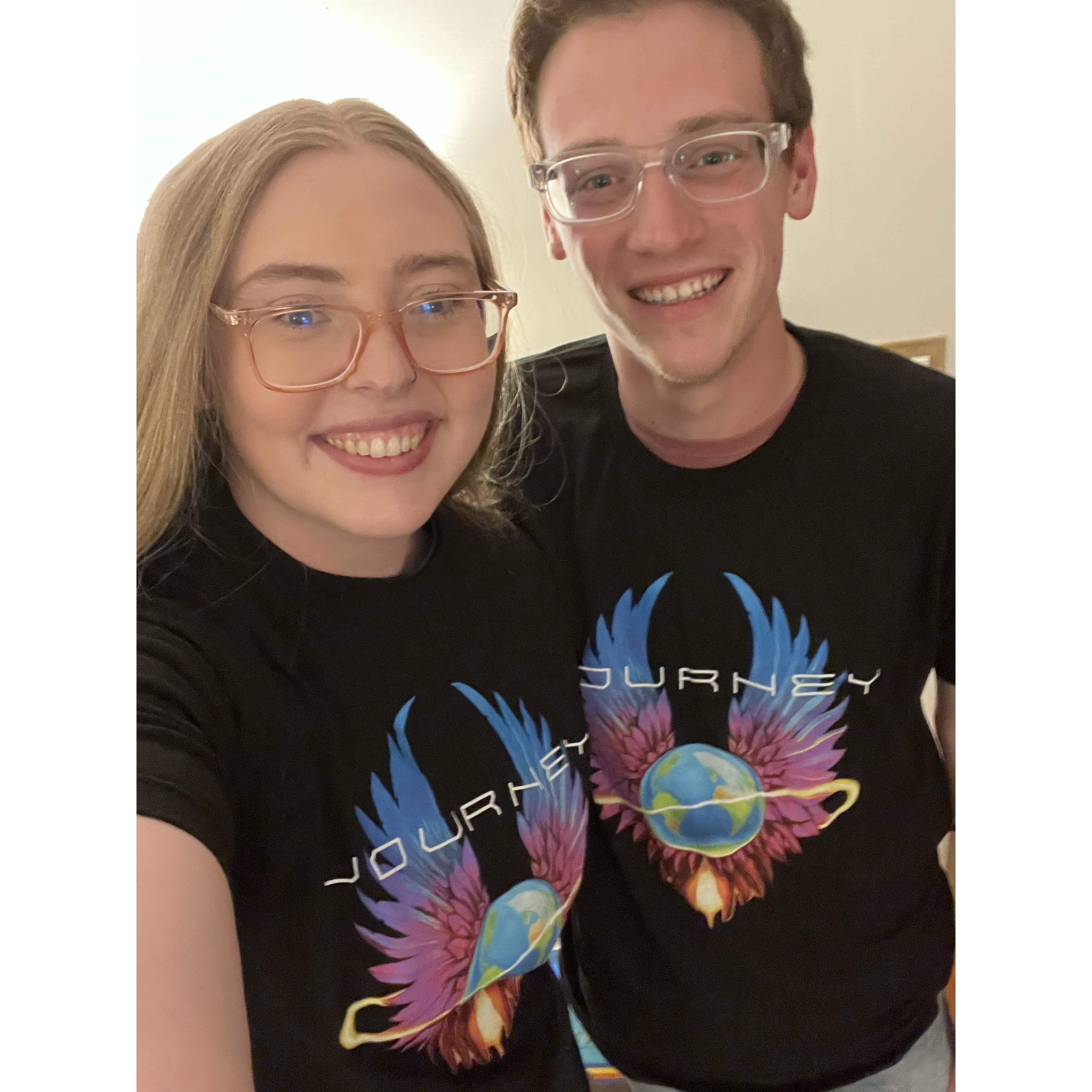 After our first concert together