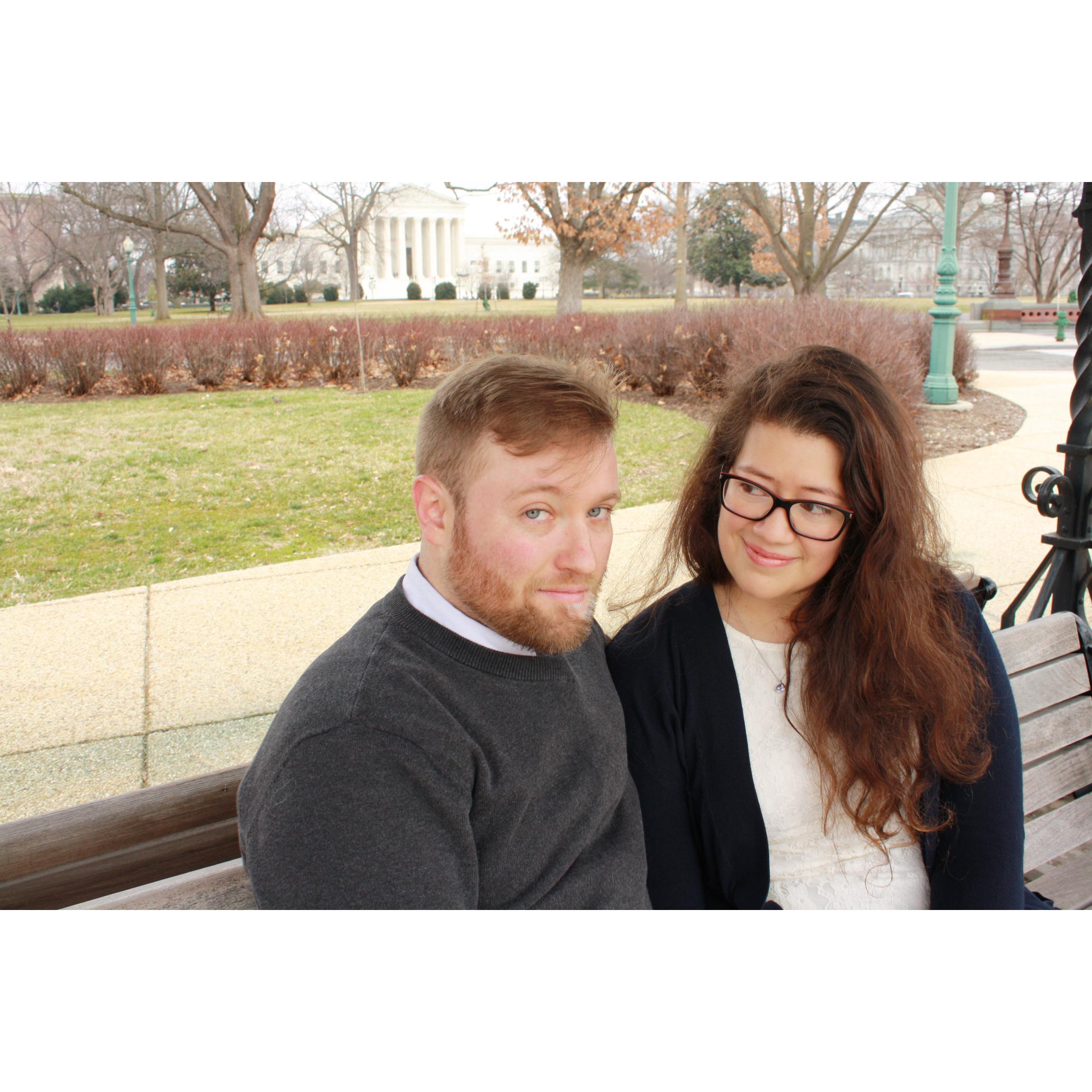 Thanks Ellie, for taking such nice pictures of us in Washington DC!