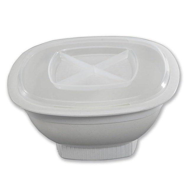 Nordic Ware Microwave Popcorn Popper, White, 12 Cup