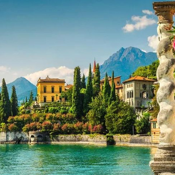 Dinner on Lake Como