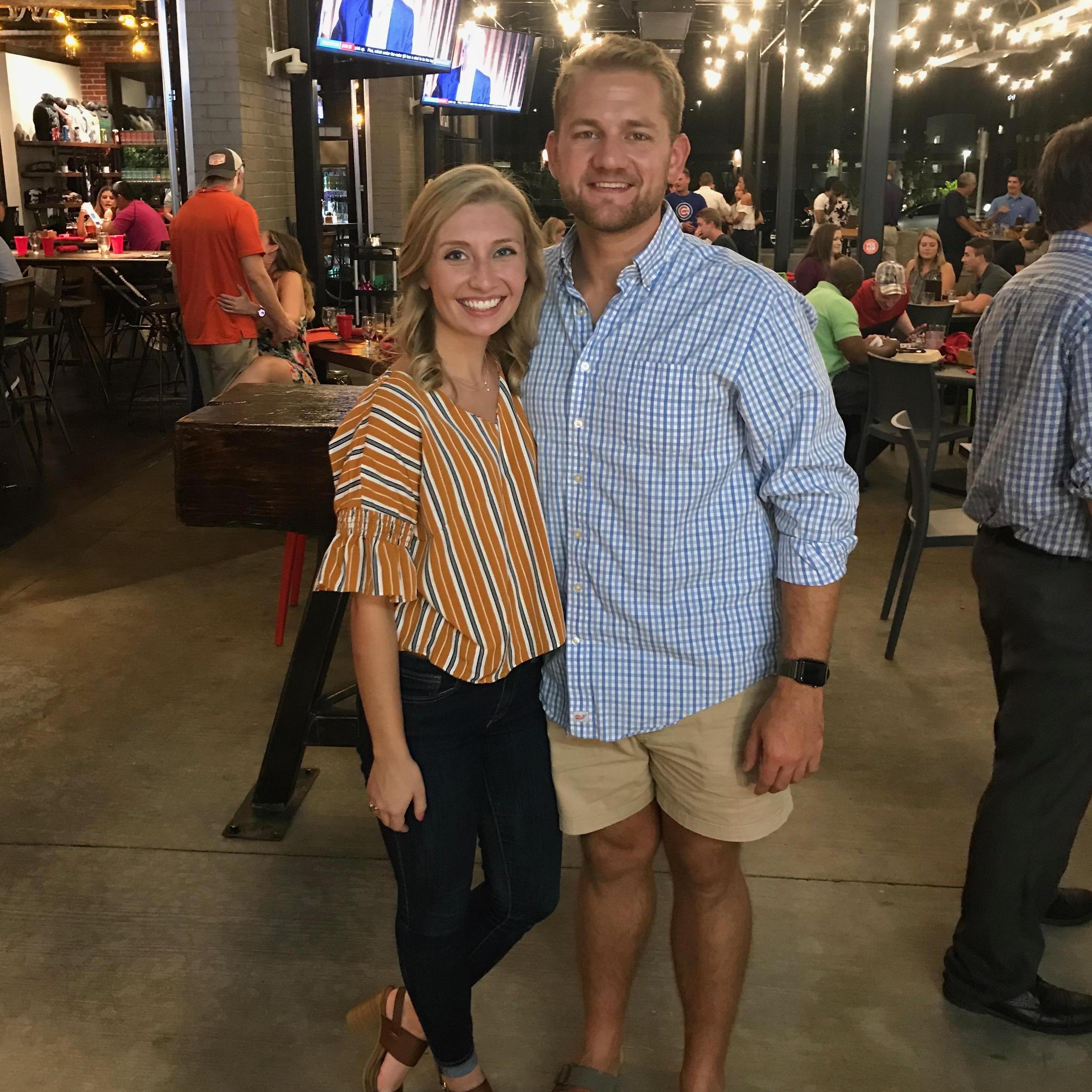 Right after Zach moved to Greenville, June 2019