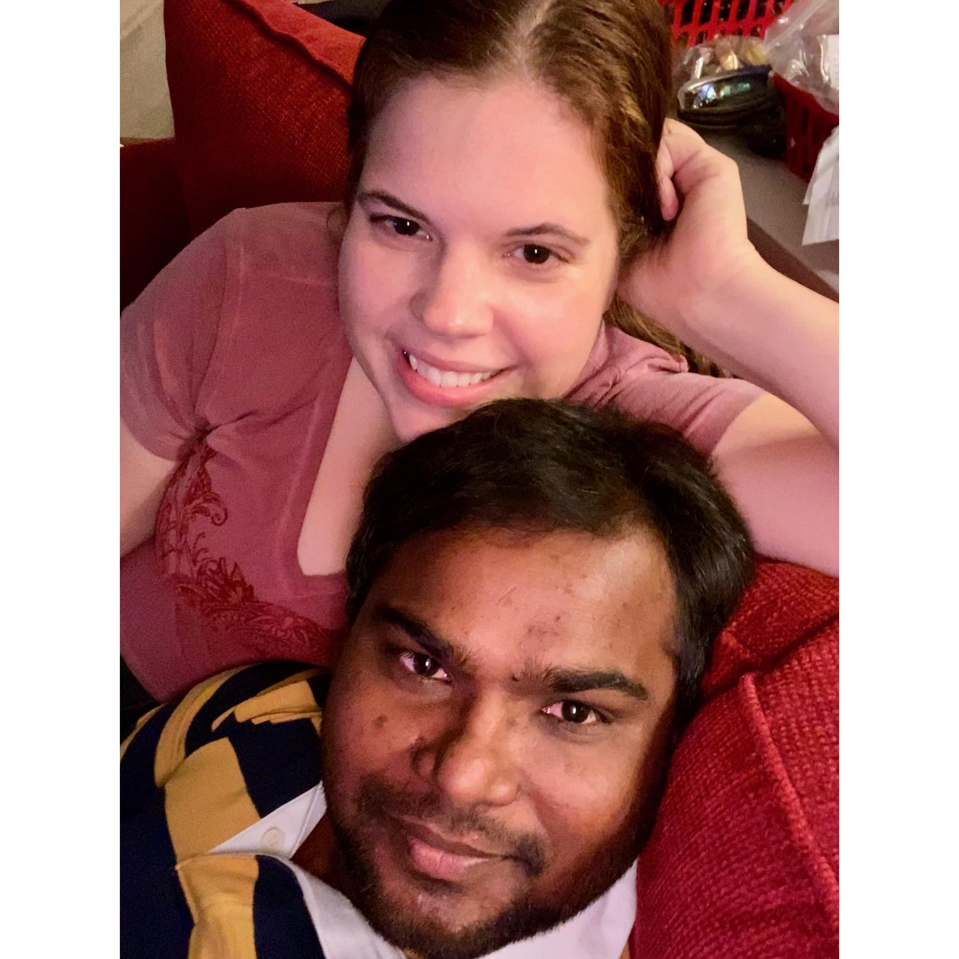 Our first picture together!