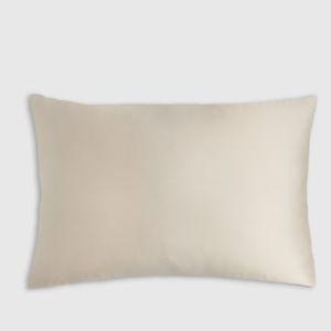 100% Mulberry Silk Pillowcase in Color Champagne and Size King