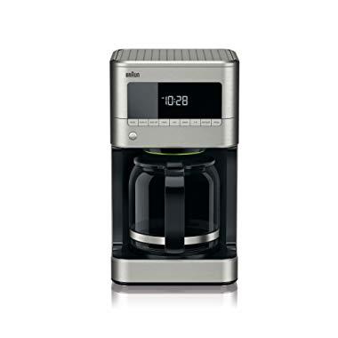 Braun KF7170SI BrewSense Drip Coffeemaker, 12 cup, Stainless Steel