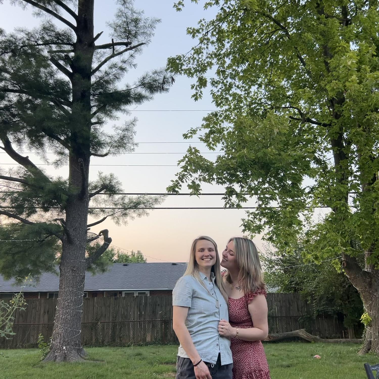 Before dinner on Colleen’s 29th birthday