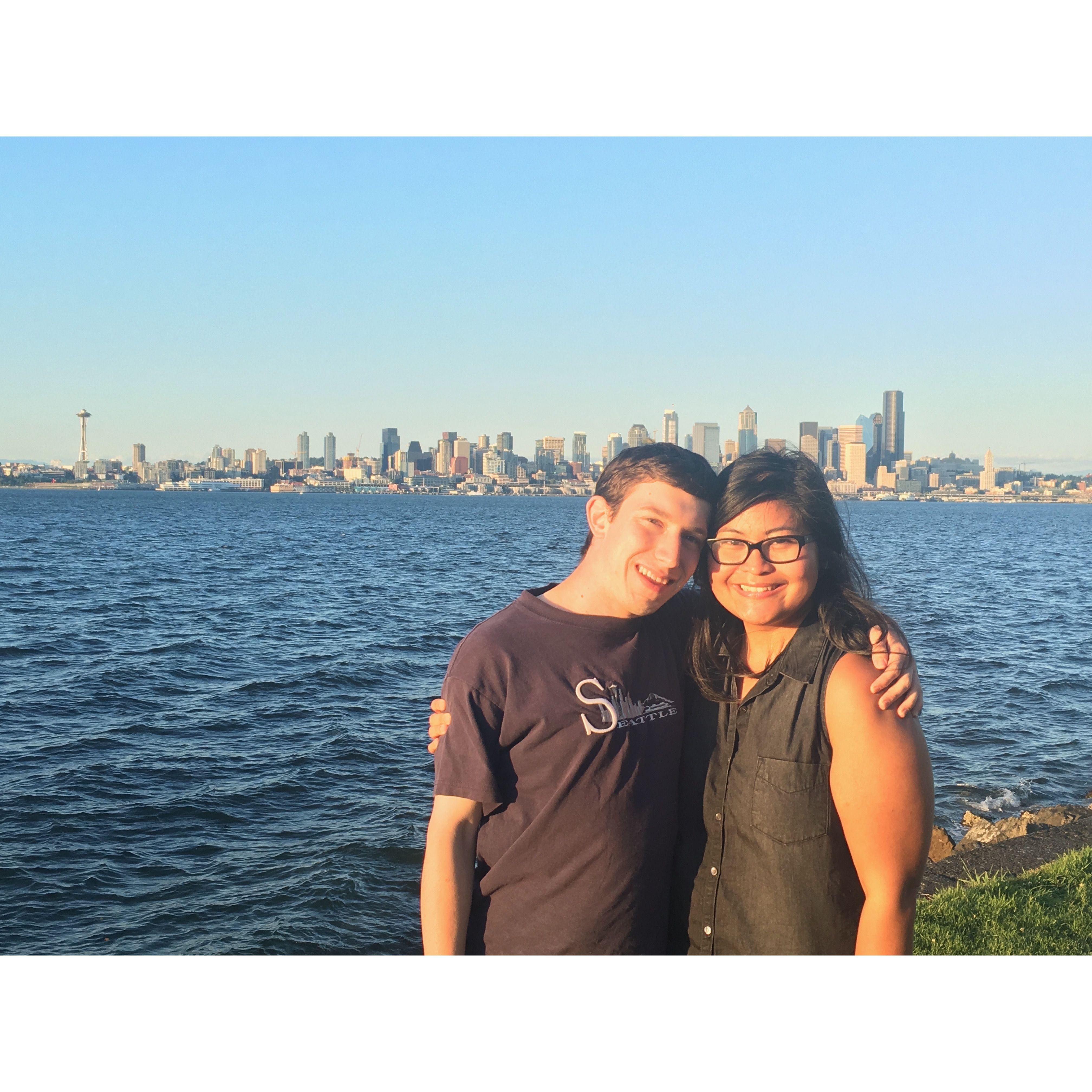 Seattle, the city where Sean and Eunice met.