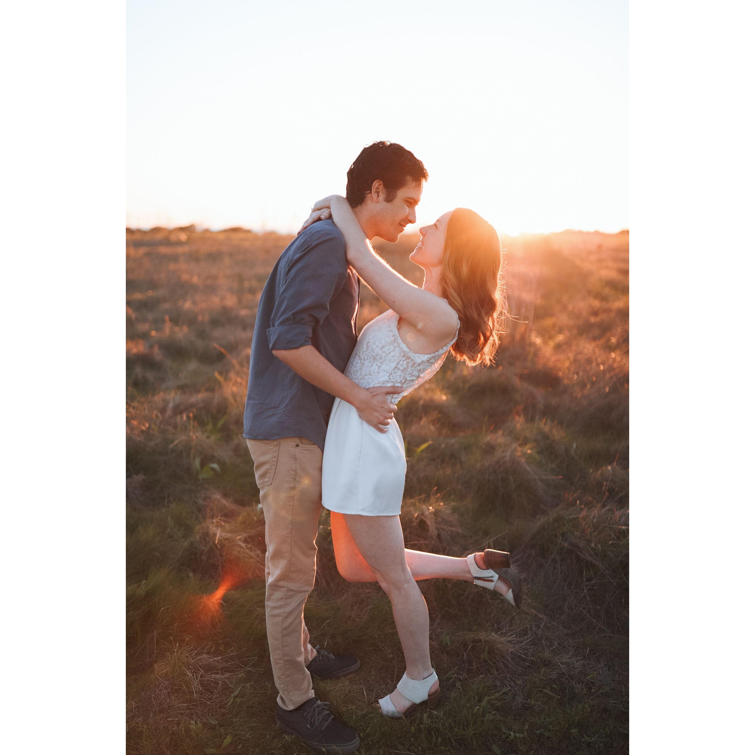 Such a fun engagement shoot with Anjali's cousin Brooke, on the Bluffs up in Goleta! (February 2024)