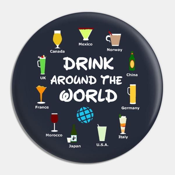 Epcot date day drink around the world!