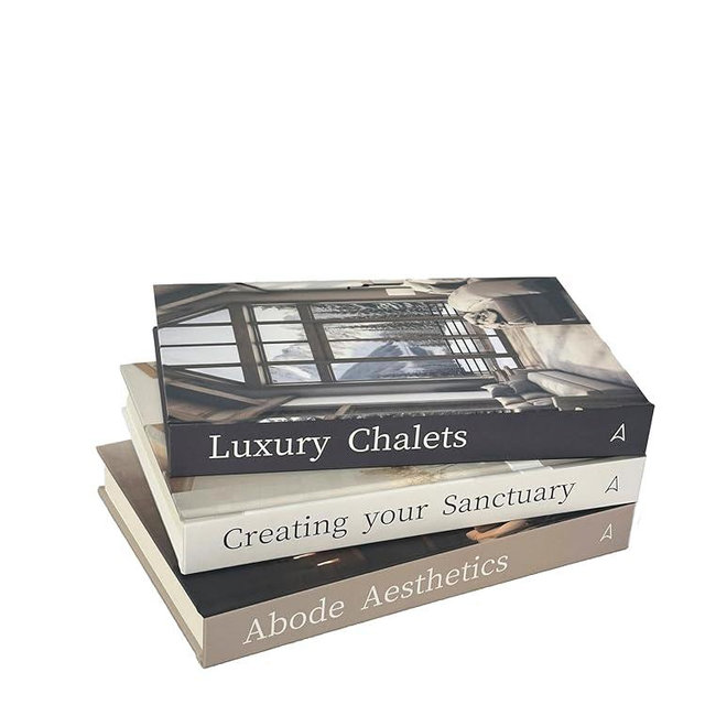 Decorative Book Set of 3 for Home Decor | Hardcovered Book Set for Home Decor | Coffee Table Book Décor | Fake Books for Decoration | Faux Books for Decoration | Living Room Decor | Table Decor