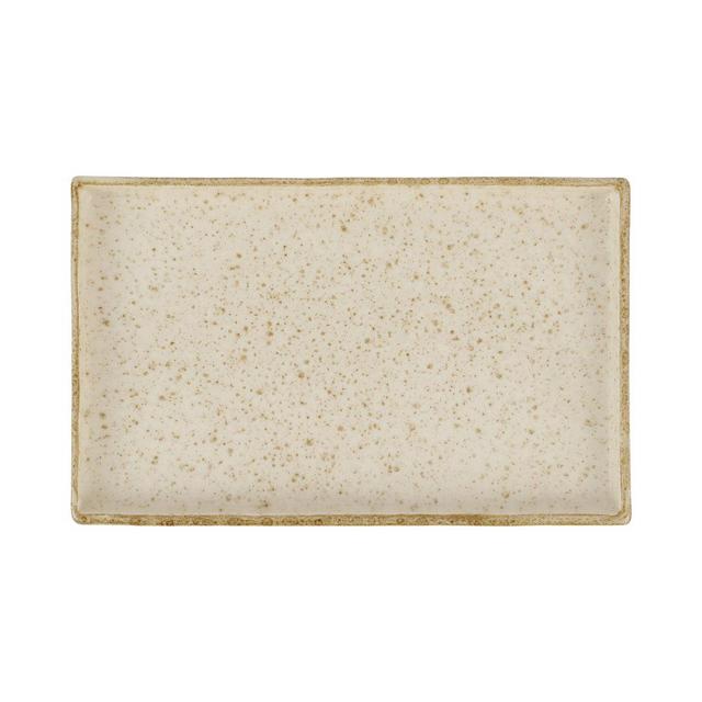 Earth Eggshell Rectangular Tray