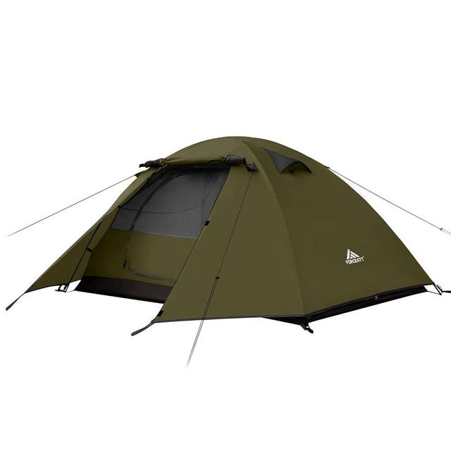 Forceatt Camping Tent 2/3/4 Person, Professional Waterproof & Windproof Lightweight Backpacking Tent Suitable for Outdoor,Hiking,Camping, Mountaineering and Travel