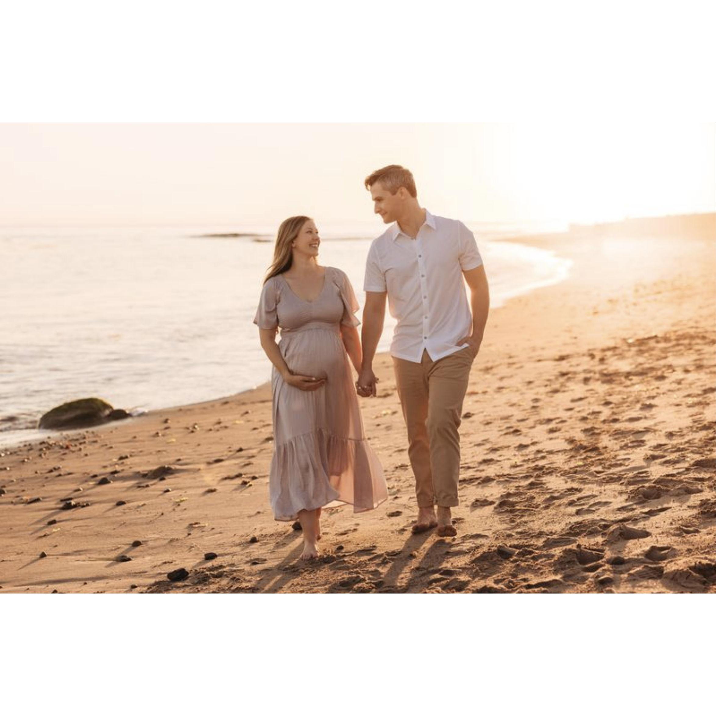 November 2023, when Emma was almost 30 weeks pregnant!