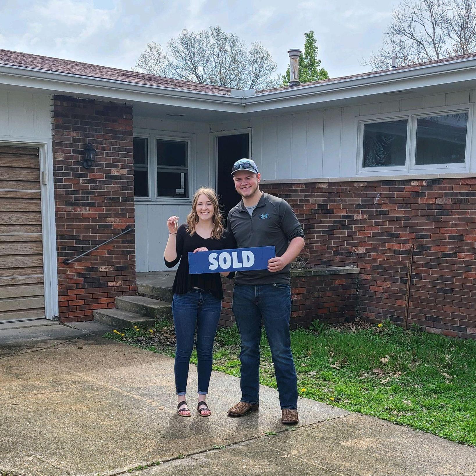 Purchased our first house together 4/22/22 Been quite the project remodeling it! But now it is our home :)
