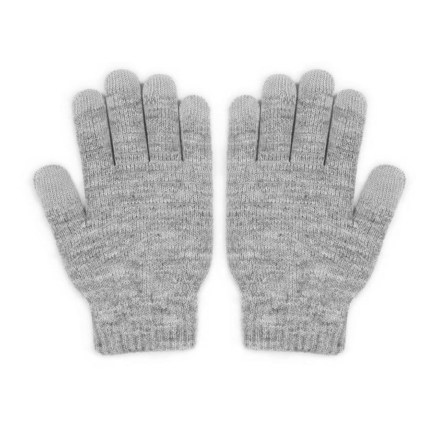 Moshi Digits Winter Touchscreen Gloves, Warm Knit Gloves with 3 Size:S/M/L