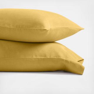 Natural Hemp Fiber Pillowcase, Set of 2