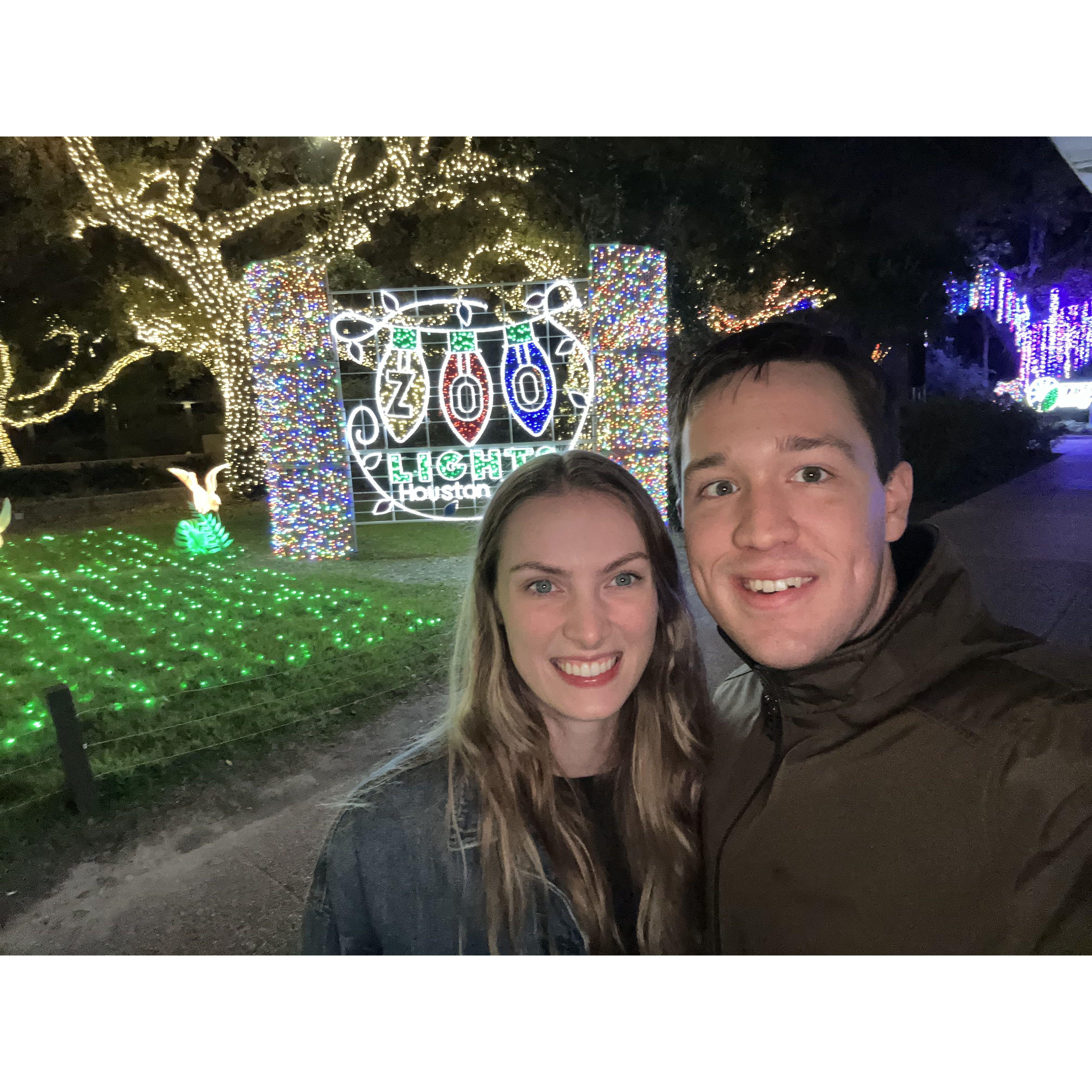 Houston Zoo Lights 2024