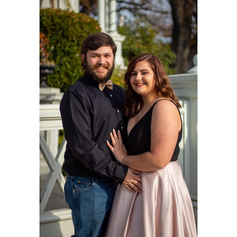 Christmas Eve of 2020 when Seth proposed at the McHenry mansion
