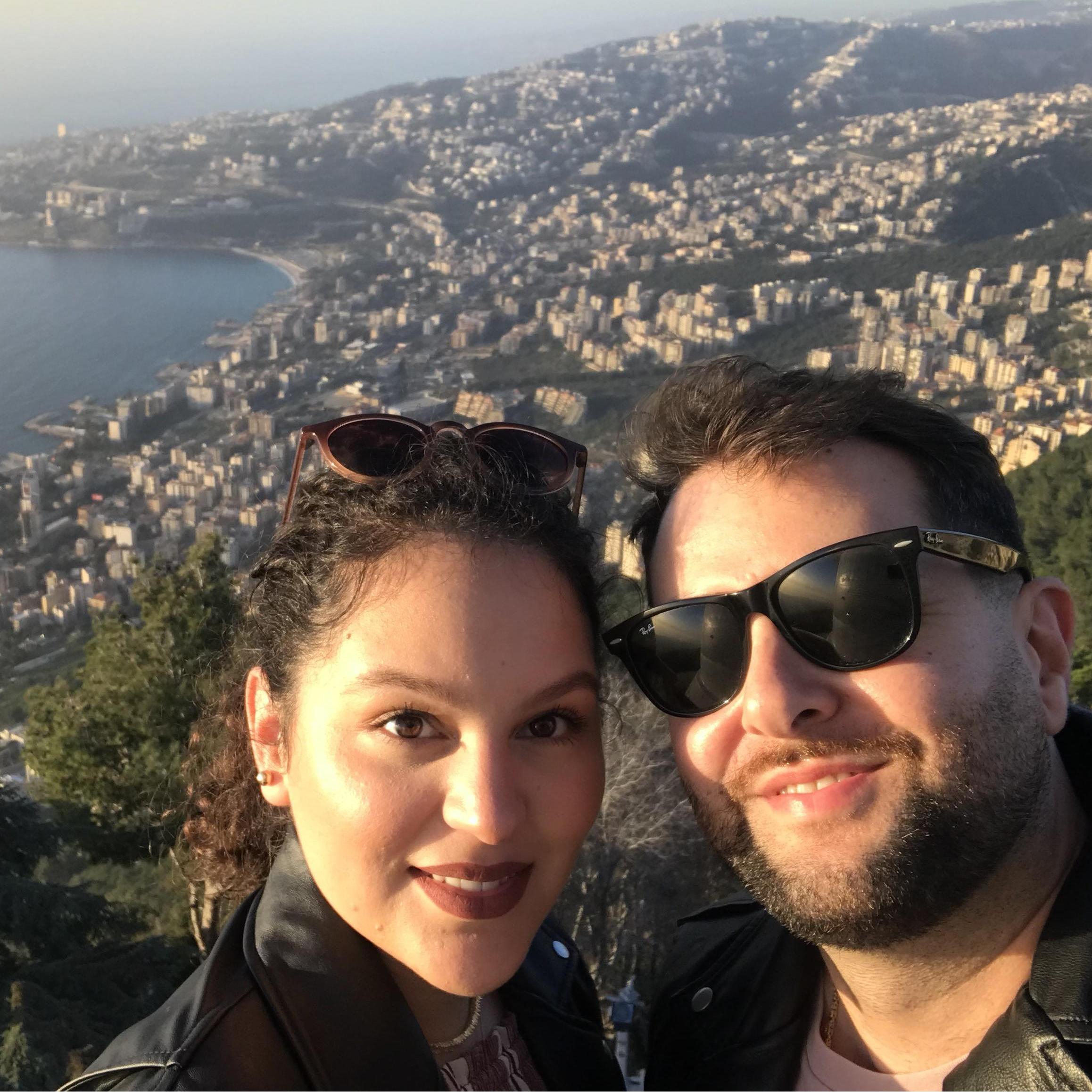 ~The beautiful view of the coast from Jounieh, Lebanon~