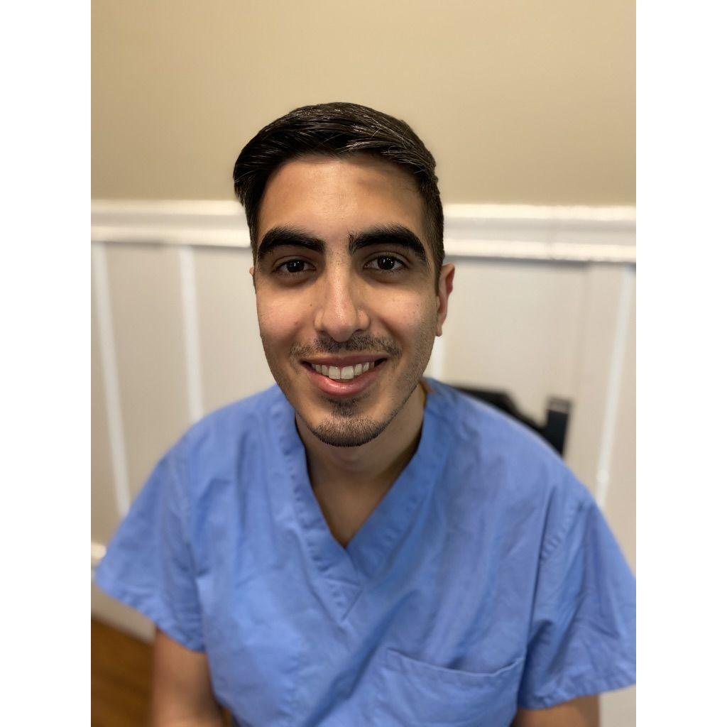 Ashkan, peak-COVID, with a fresh haircut by Jamie