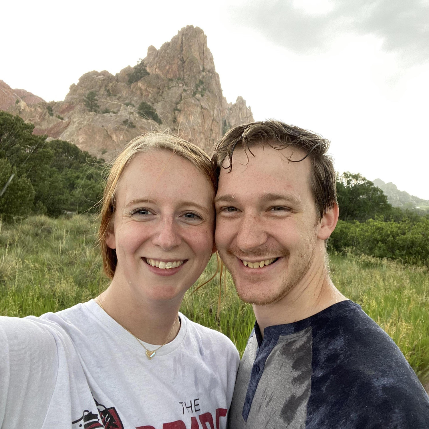 June 2021 - Caught in the rain at Garden of the Gods in Colorado Springs, CO.
