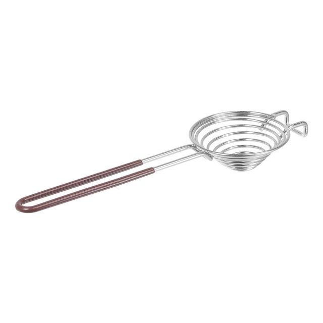 Unique Bargains Stainless Steel Long Handle Kitchen Baking Egg Separator 9.96 x 3 inches Silver 1 Pc