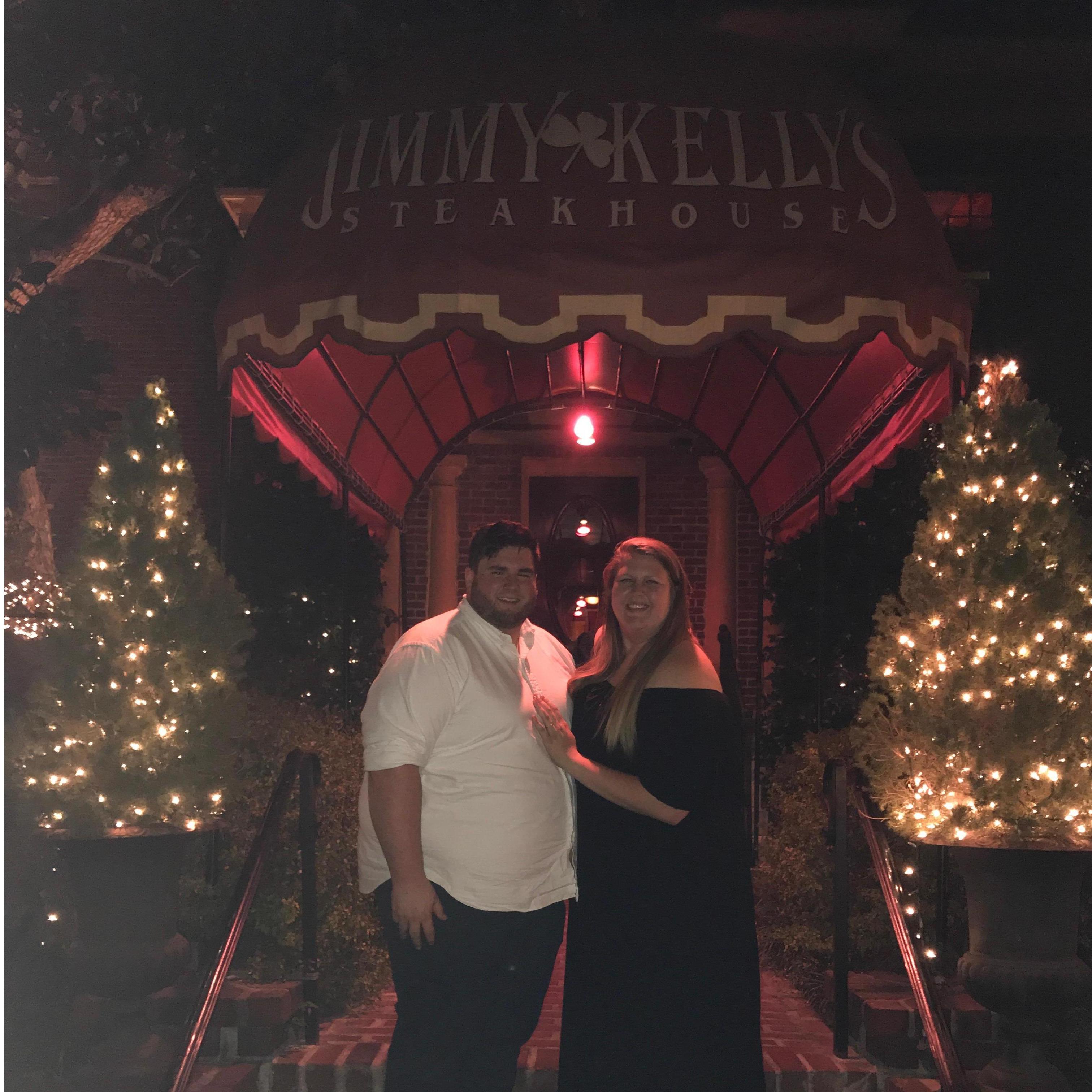 When we got engaged!!