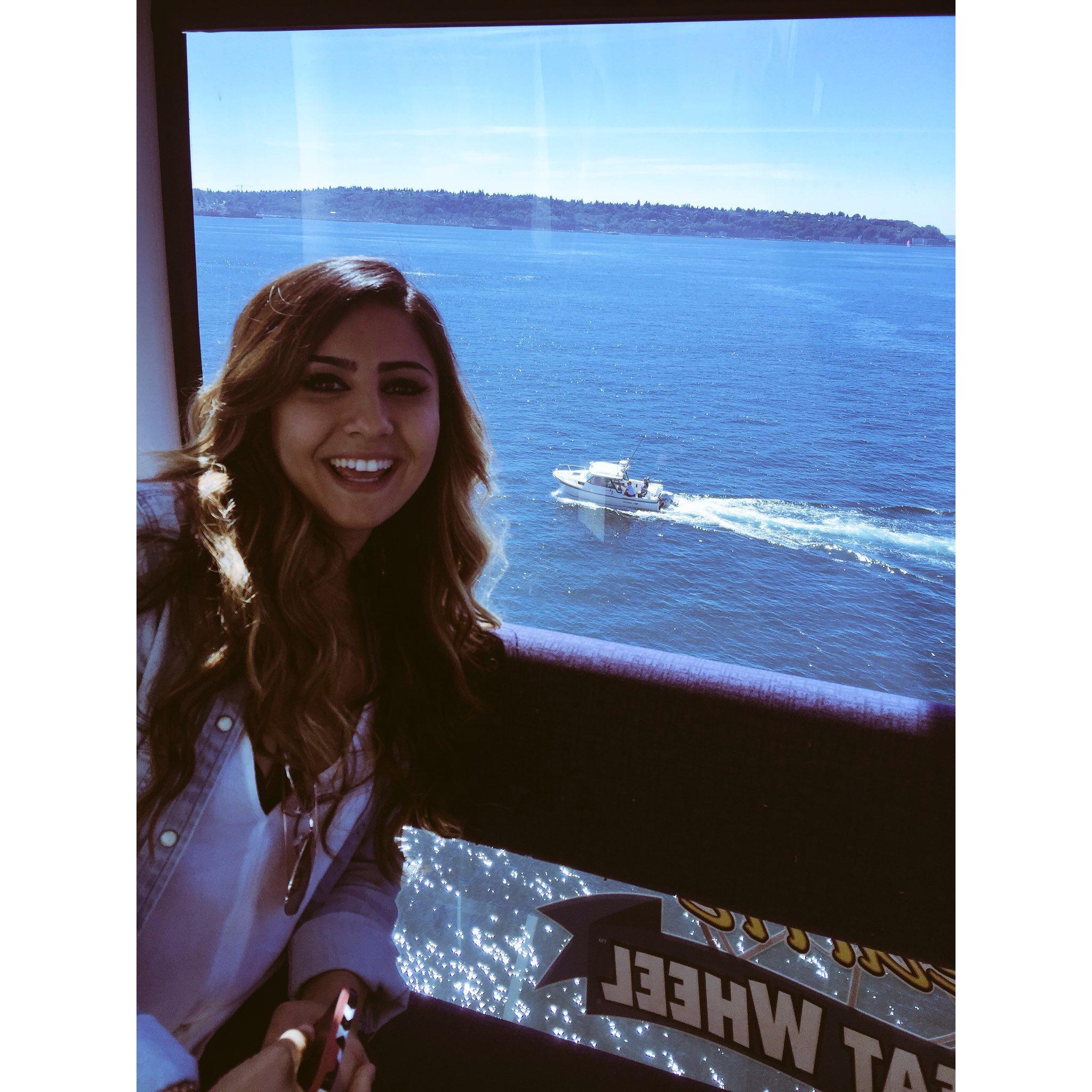The Seattle Great Wheel- Seattle, WA.