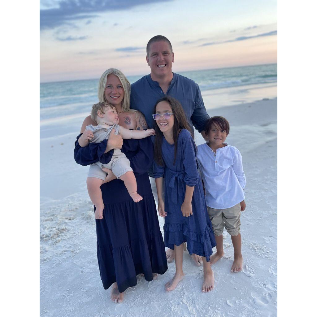 Celebrating Rachel and Nick's 10 year vow renewal