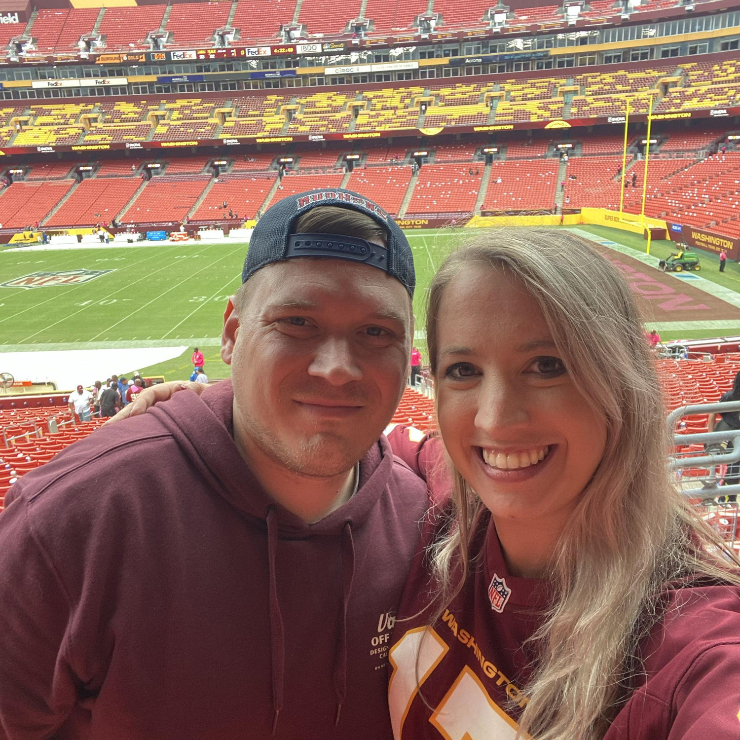 First Commanders game, two months after we met
