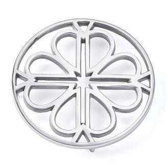 Spade Flower Trivet - Gold