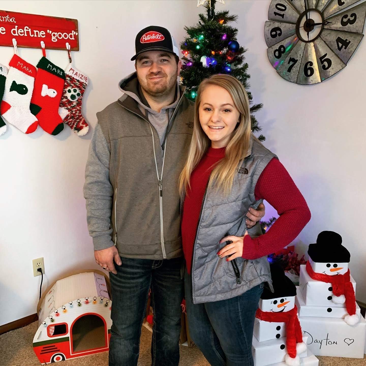Christmas 2019, our first Christmas together