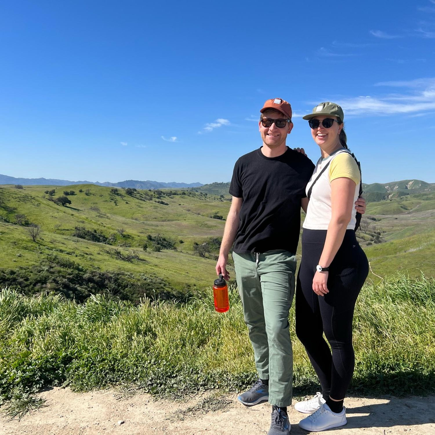 Hiking with LA friends, 2023