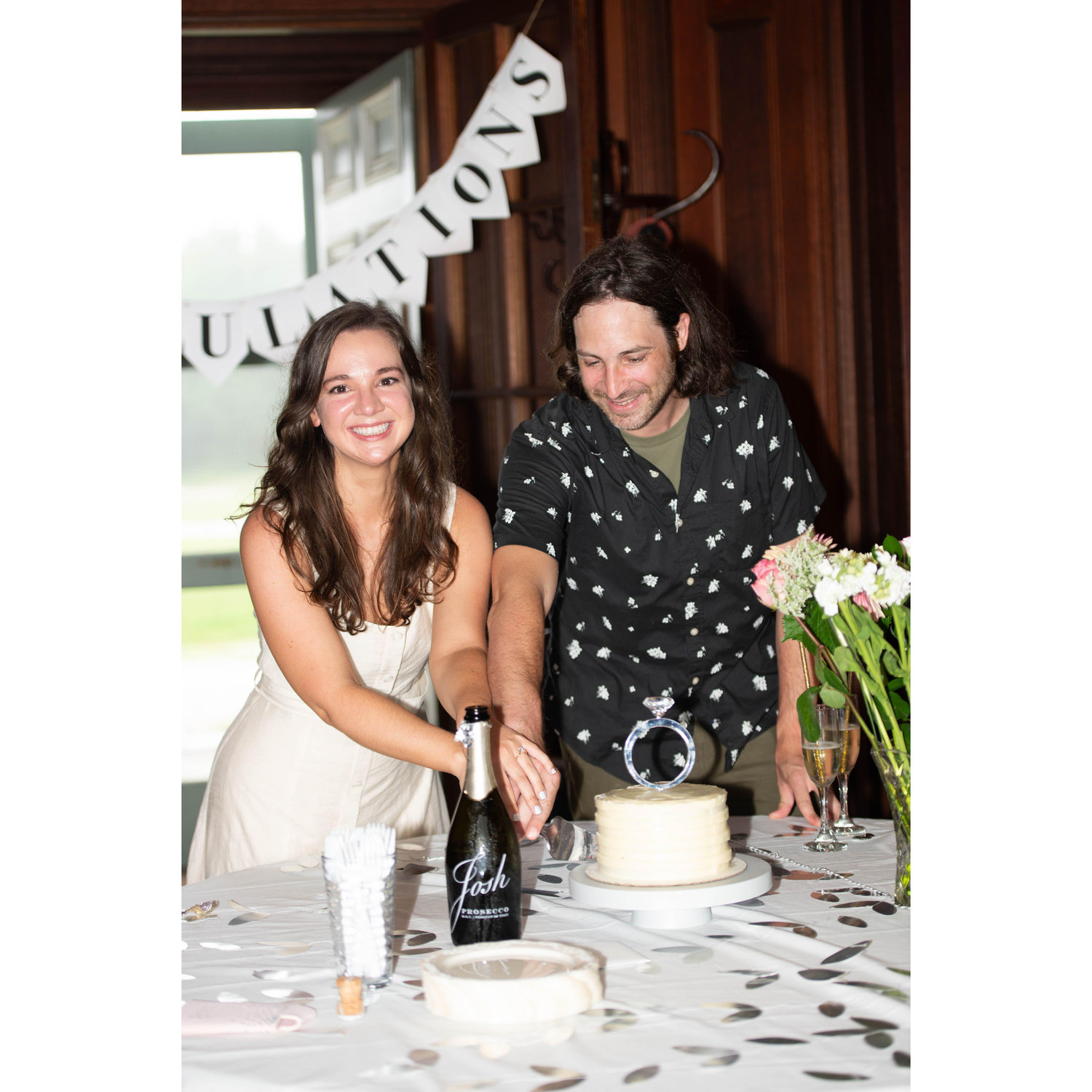 The night we got engaged, Westport, MA 07.08.23