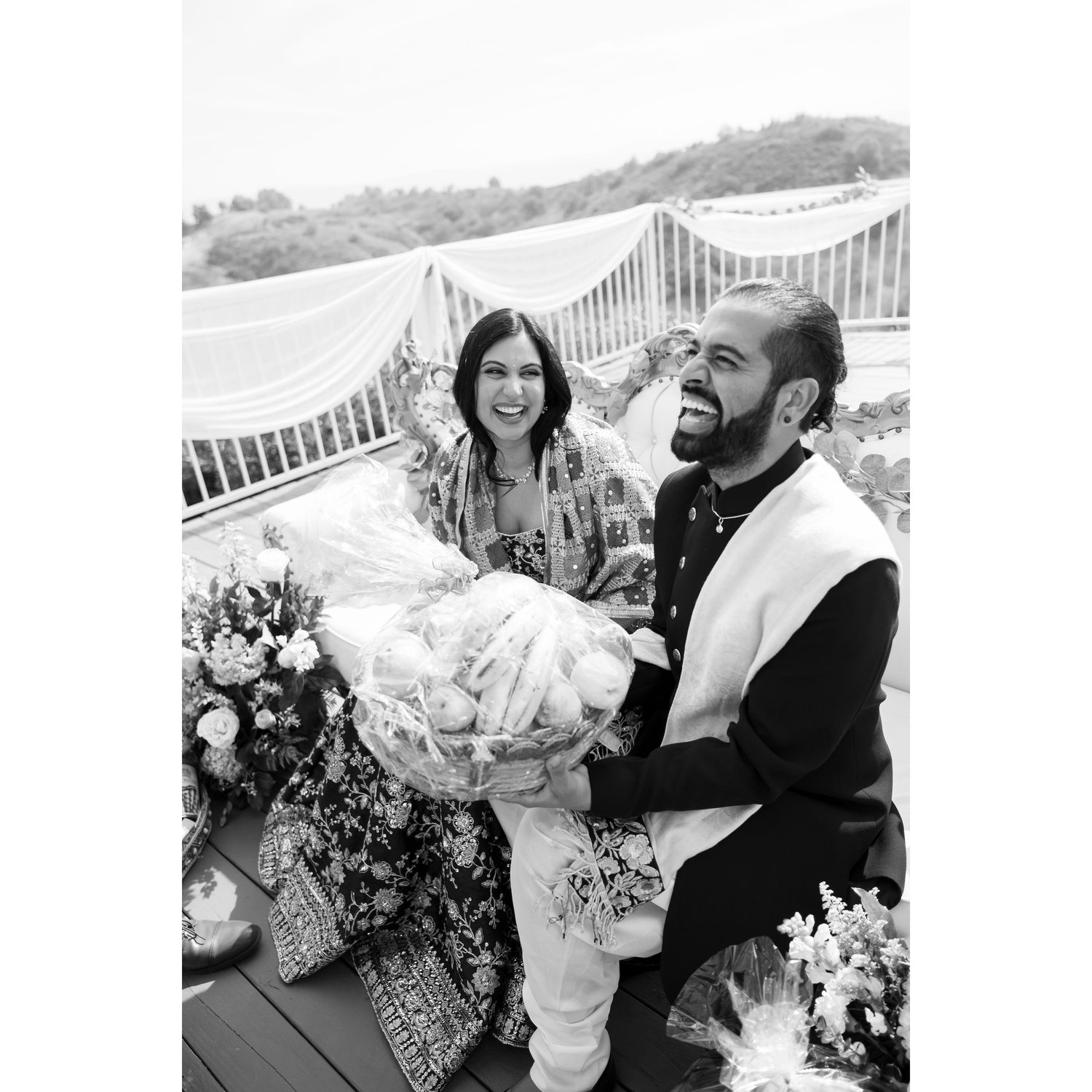 A moment of love and tradition, forever — our Roka was the beginning of our lifetime together!