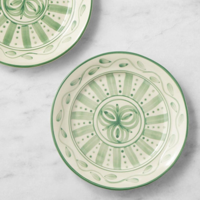 Provençal Garden Salad Plates, Set of 4